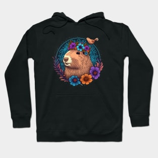 Capybara Hippie Hoodie